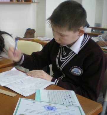 Итоги областной олимпиады по математической логике «Сәйгүлік»