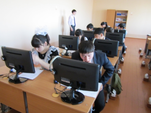 Благотворительная акция по организации онлайн - тестирования в рамках подготовки к ЕНТ