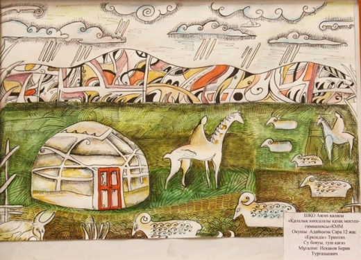 Юные художники Востока