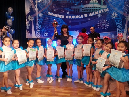 Юные балерины - обладатели Гран-При