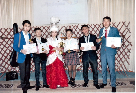 С золотыми медалями с республиканского конкурса «Ақберен» С золотыми медалями с республиканского конкурса «Ақберен»