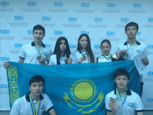  «InfoMatrix Asia & Pacific» атты Халықаралық компьютерлік жобалар байқауынан – жүлдемен!