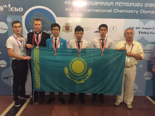 Серебро 48-й Международной химической олимпиады (IChO 2016) у ВКО Серебро 48-й Международной химической олимпиады (IChO 2016) у ВКО