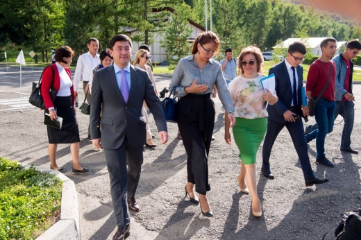 На базе «Дарын» состоялся выездной брифинг по организации детского летнего отдыха На базе «Дарын» состоялся выездной брифинг по организации детского летнего отдыха