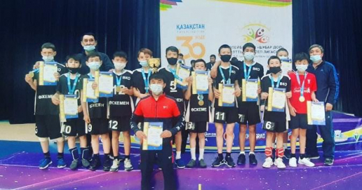 5-6 сынып ұлдар арасында волейболдан Республикалық Ұлттық мектеп лигасының қорытындысы