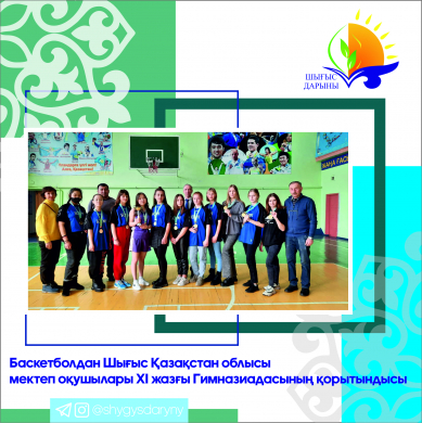 Итоги ХІ летней Гимназиады школьников Восточно-Казахстанской области по баскетболу