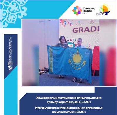 Итоги участия в Международной олимпиаде по математике (ІJMО) Итоги участия в Международной олимпиаде по математике (ІJMО)