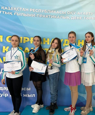 Победа команды ВКО на ХІ зимней Гимназиаде школьников Казахстана по фигурному катанию