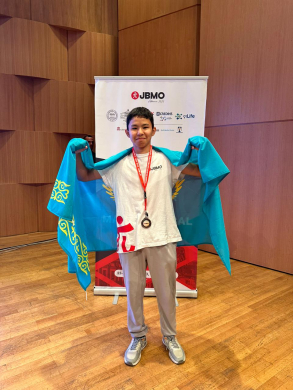 Достойная победа юного математика Восточно–Казахстанской области на Международной Балканской олимпиаде Достойная победа юного математика Восточно–Казахстанской области на Международной Балканской олимпиаде